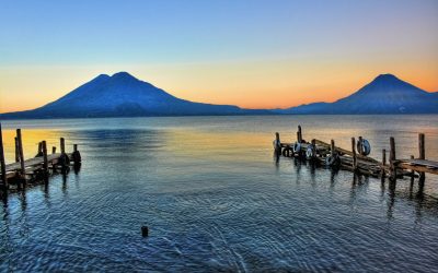 Centroamerica, Guatemala, Sololá, Volcanes