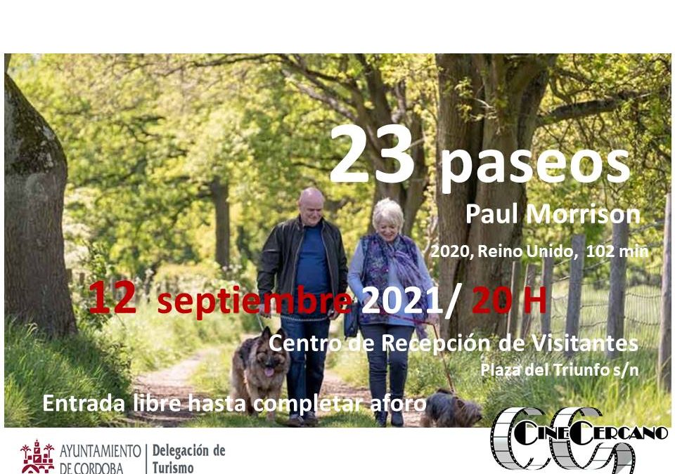 23 PASEOS. DOMINGO 12 SEPTIEMBRE 2021 – 20H.