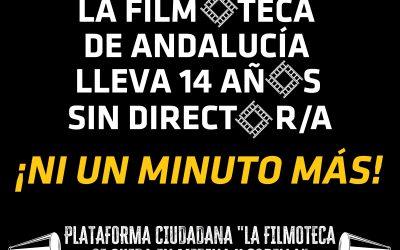 NUEVA ACCIÓN DE LA PLATAFORMA CIUDADANA «LA FILMOTECA SE QUEDA EN MEDINA Y CORELLA»